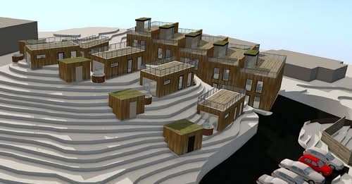Huset från tillfarten